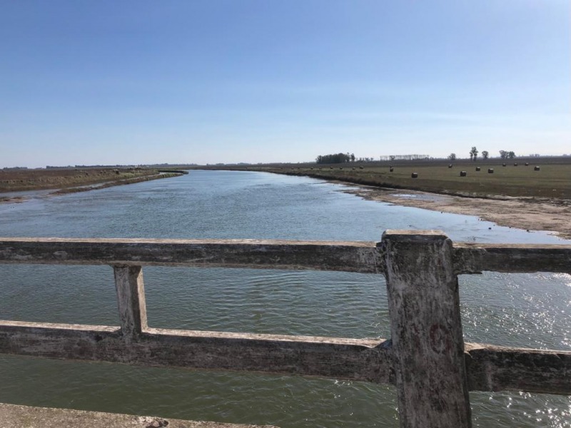 Volvi el agua, retornaron los pescadores a la vera del Salado